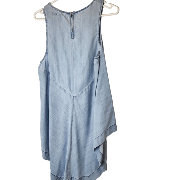 Sass & Bide top sleeveless blue denim size 10/12 - Picture 2 of 8